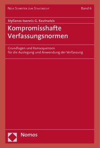 Produktbild: Kompromisshafte Verfassungsnormen