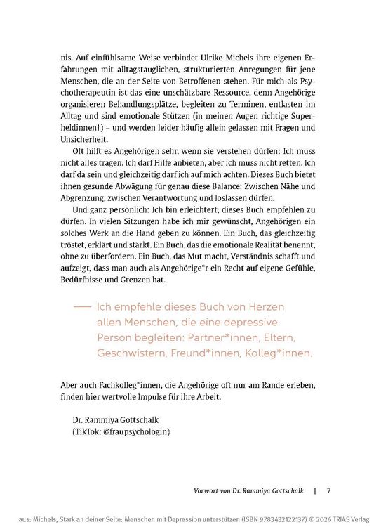 Produktbild: Stark an deiner Seite: Menschen mit Depression unterst&uuml;tzen