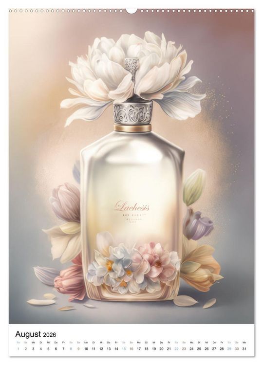 Produktbild: Parfum Eleganz im Glas (hochwertiger Premium Wandkalender 2026 DIN A2 hoch), Kunstdruck in Hochglanz