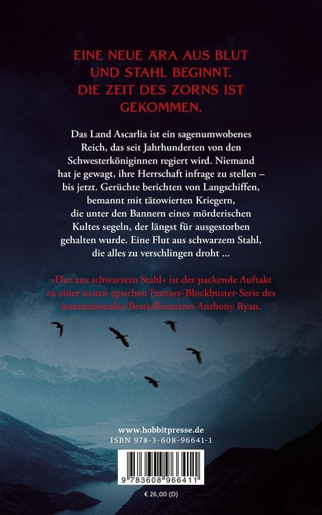 Produktbild: Flut aus schwarzem Stahl