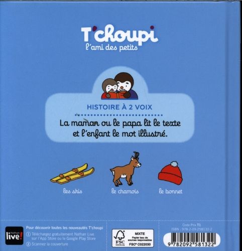 Produktbild: T'choupi &agrave; la neige