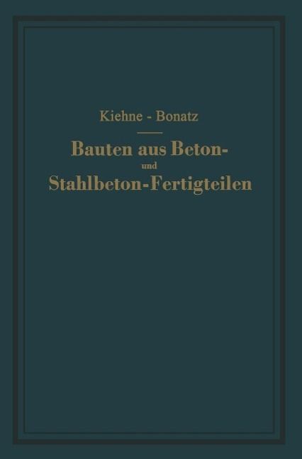Produktbild: Bauten aus Beton- und Stahlbeton-Fertigteilen