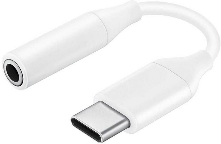 Produktbild: SAMSUNG IM USB Type-C auf 3,5 mm Klinkenanschluss Adapter, White