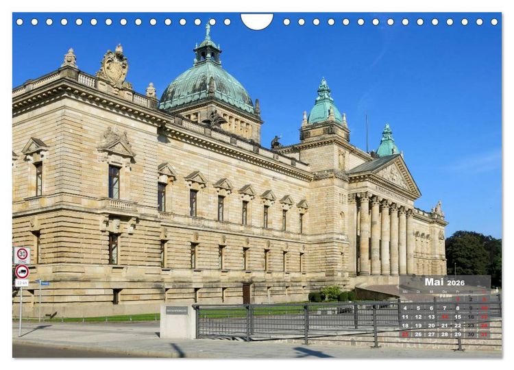 Produktbild: 1000 Jahre Leipzig (1015 - 2026) (Wandkalender 2026 DIN A4 quer), CALVENDO Monatskalender