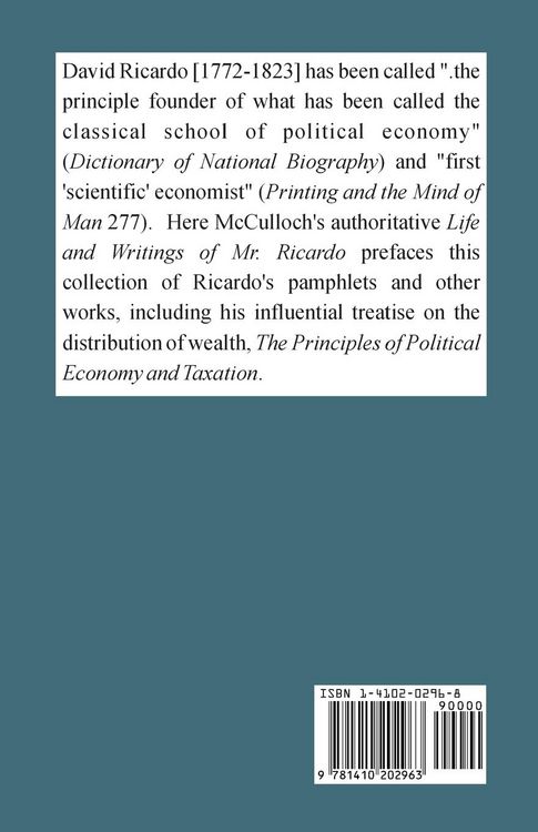 Produktbild: Works of David Ricardo, The