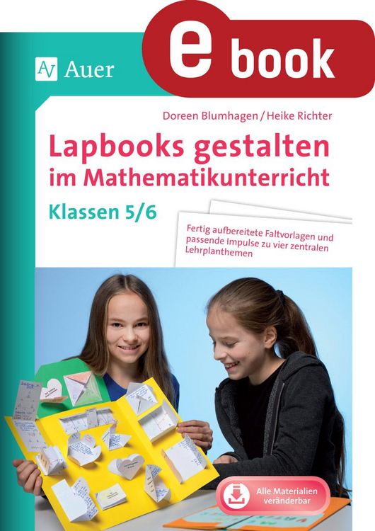 Produktbild: Lapbooks gestalten im Mathematikunterricht 5-6