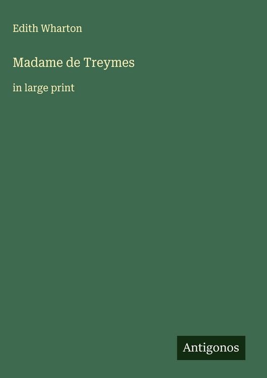 Produktbild: Madame de Treymes