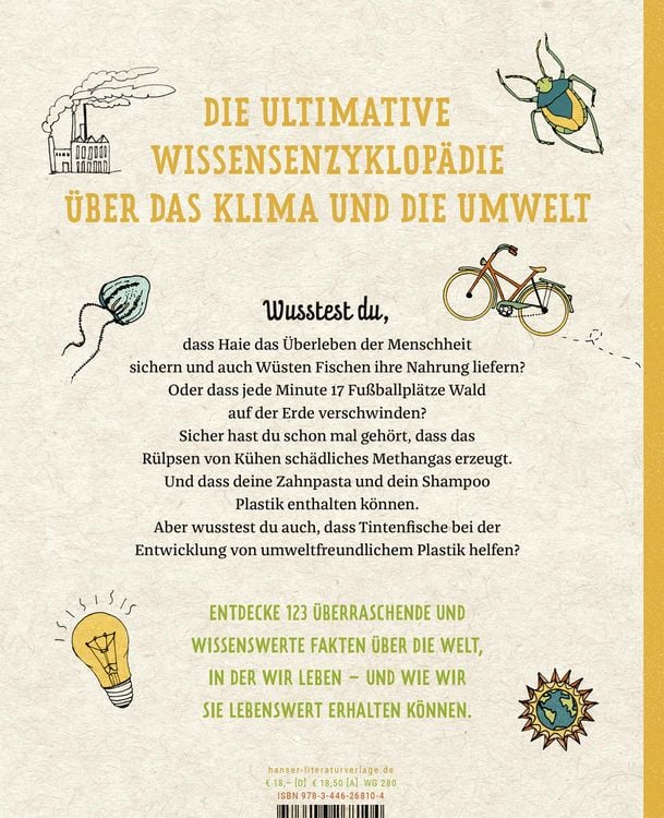 Produktbild: 123 superschlaue Dinge, die du &uuml;ber das Klima wissen musst