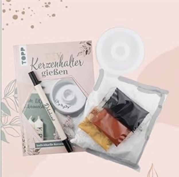 Produktbild: Kreativ-Set - Kerzenhalter gie&szlig;en