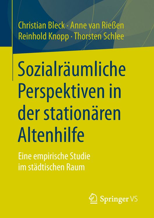 Produktbild: Sozialr&auml;umliche Perspektiven in der station&auml;ren Altenhilfe