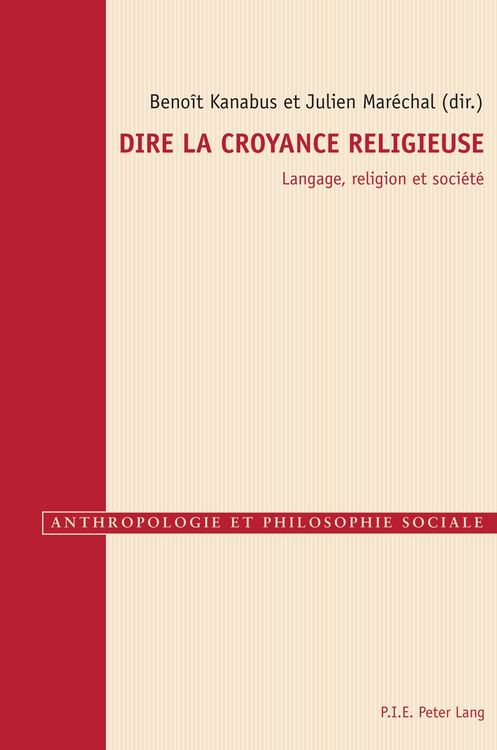 Produktbild: Dire la croyance religieuse