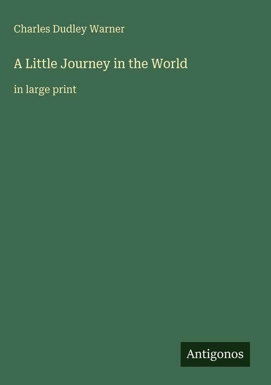 Produktbild: A Little Journey in the World