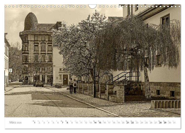Produktbild: Nostalgiekalender Pirna (Wandkalender 2026 DIN A3 quer), CALVENDO Monatskalender