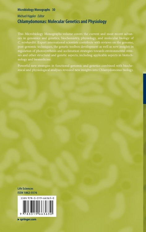 Produktbild: Chlamydomonas: Molecular Genetics and Physiology