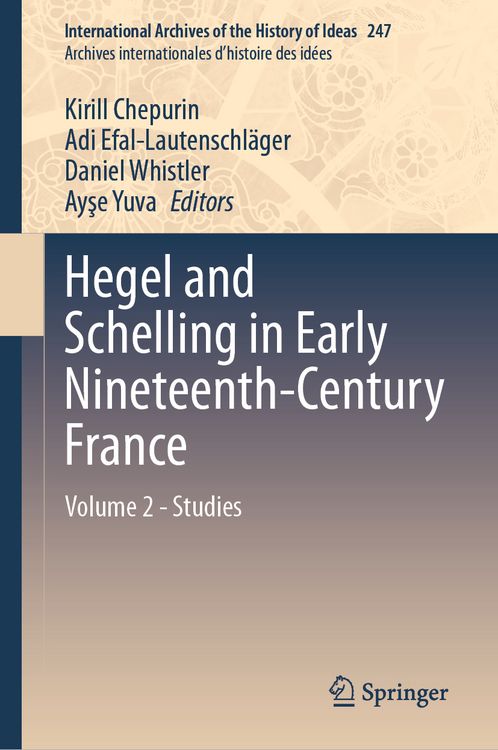 Produktbild: Hegel and Schelling in Early Nineteenth-Century France
