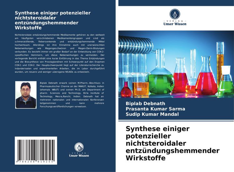 Produktbild: Synthese einiger potenzieller nichtsteroidaler entz&uuml;ndungshemmender Wirkstoffe