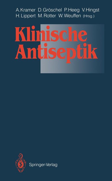 Produktbild: Klinische Antiseptik
