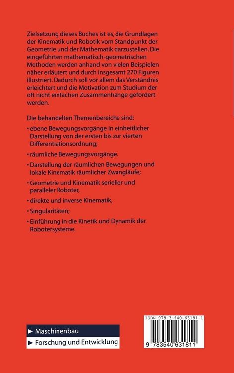 Produktbild: Kinematik und Robotik