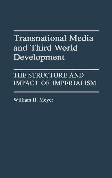 Produktbild: Transnational Media and Third World Development