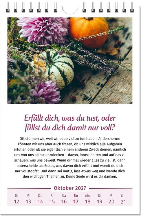 Produktbild: Der Lebensfreude-Kalender 2027