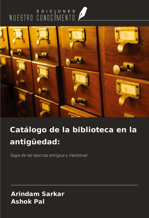 Produktbild: Cat&aacute;logo de la biblioteca en la antig&uuml;edad: