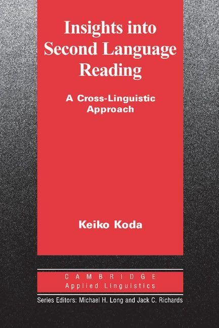 Produktbild: Insights Into Second Language Reading
