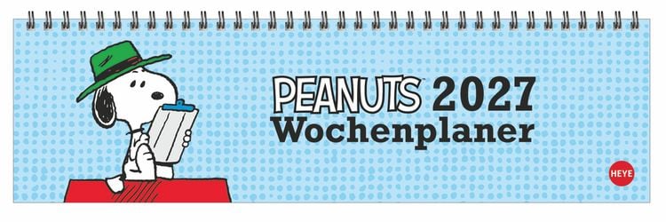 Produktbild: Peanuts Wochenquerplaner 2027