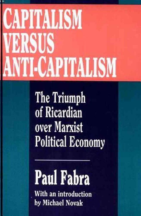 Produktbild: Novak, M: Capitalism Versus Anti-capitalism