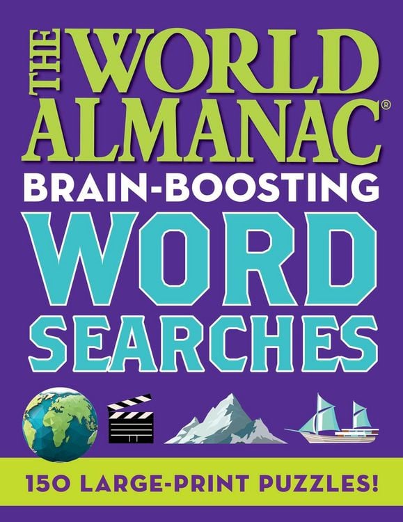 Produktbild: The World Almanac Brain-Boosting Word Searches