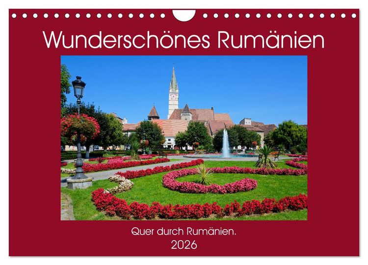 Produktbild: Wundersch&ouml;nes Rum&auml;nien (Wandkalender 2026 DIN A4 quer), CALVENDO Monatskalender