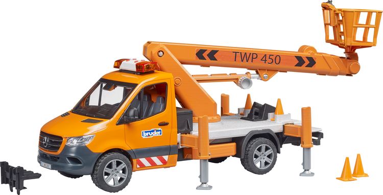 Produktbild: bruder 02679 MB Sprinter Arbeitsb&uuml;hne mit L+S Modul