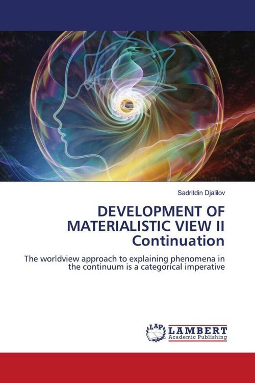 Produktbild: DEVELOPMENT OF MATERIALISTIC VIEW II Continuation