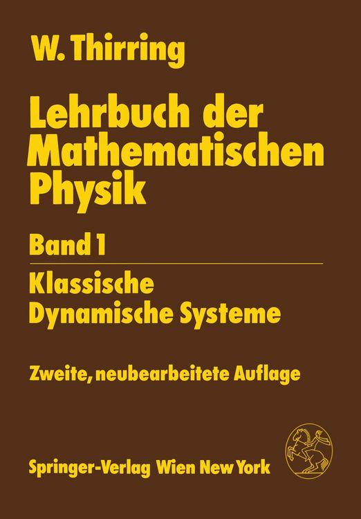 Produktbild: Lehrbuch der Mathematischen Physik