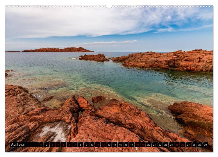 Produktbild: Wildes Sardinien 2026 (Wandkalender 2026 DIN A2 quer), CALVENDO Monatskalender