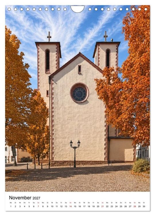 Produktbild: Gelnhausen Stadt vertikal (Wandkalender 2027 DIN A4 hoch), CALVENDO Monatskalender