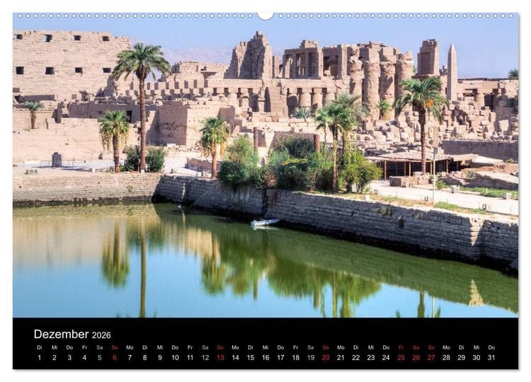 Produktbild: &Auml;gypten (Wandkalender 2026 DIN A2 quer), CALVENDO Monatskalender