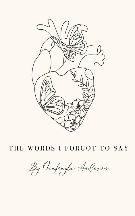 Produktbild: The Words I Forgot to Say