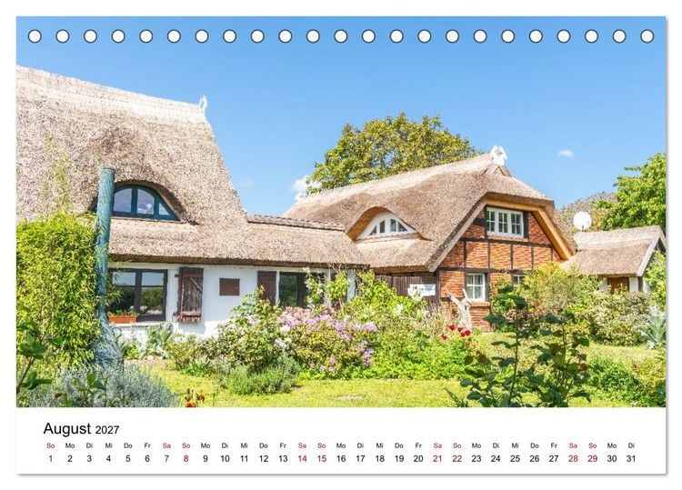Produktbild: R&uuml;gen eine Insel der Tr&auml;ume (Tischkalender 2027 DIN A5 quer), CALVENDO Monatskalender