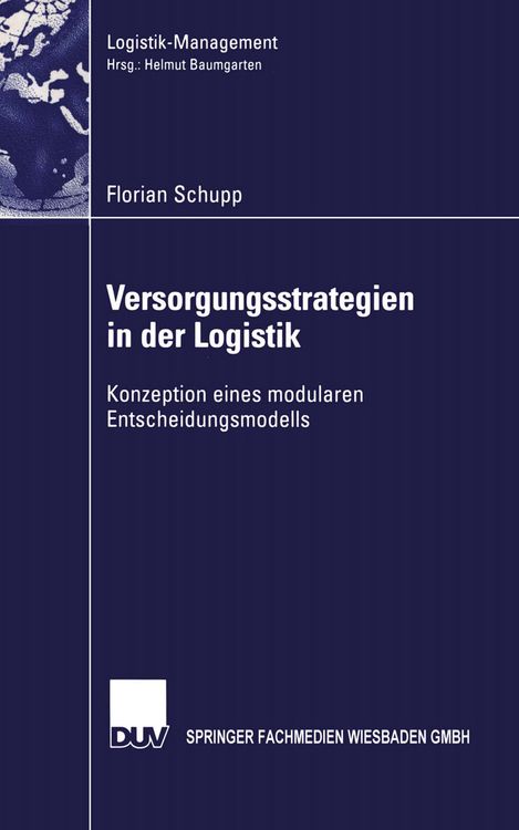 Produktbild: Versorgungsstrategien in der Logistik