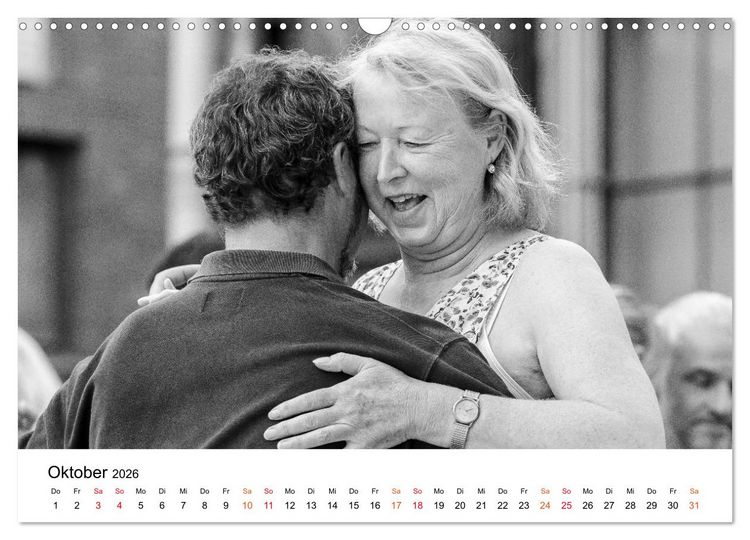 Produktbild: Tango Argentino - Paare beim Tanz auf &ouml;ffentlichen Pl&auml;tzen (Wandkalender 2026 DIN A3 quer), CALVENDO Monatskalender
