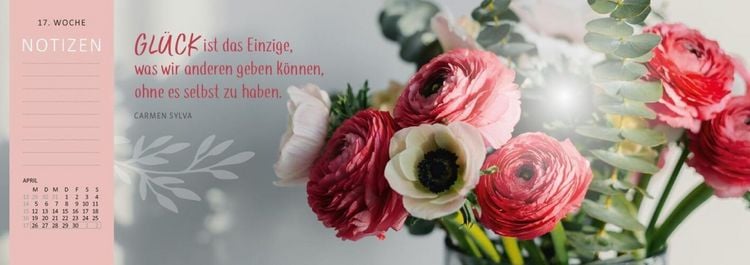 Produktbild: Tischkalender Lebensweisheiten 2027