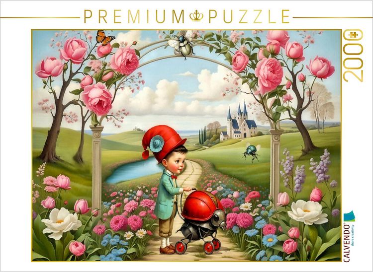 Produktbild: CALVENDO Puzzle Fr&uuml;hjahrsspaziergang | 2000 Teile Lege-Gr&ouml;&szlig;e 90x67cm Foto-Puzzle f&uuml;r gl&uuml;ckliche Stunden