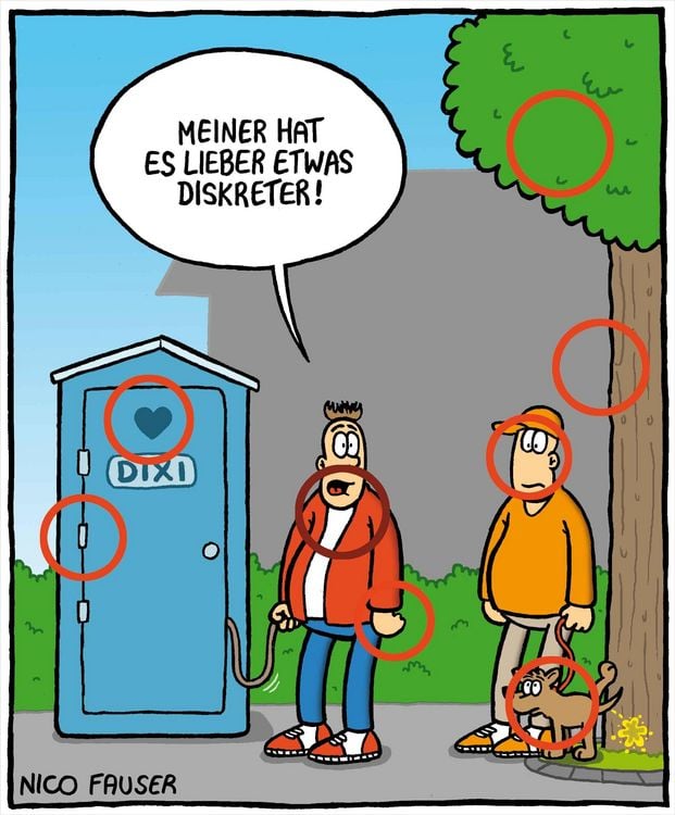 Produktbild: Finde den Fehler - Bildersuchr&auml;tsel mit Cartoons