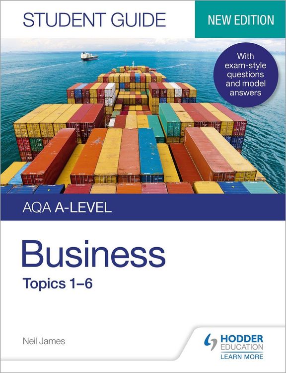 Produktbild: AQA A-level Business Student Guide 1