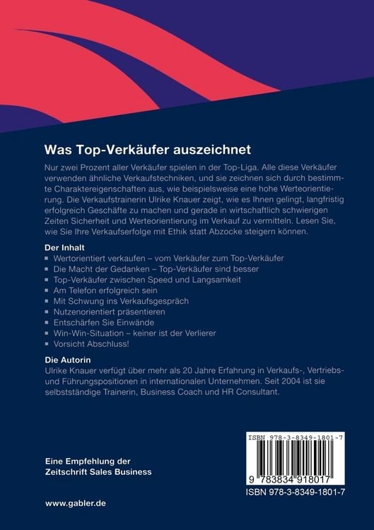 Produktbild: Was Top-Verk&auml;ufer auszeichnet