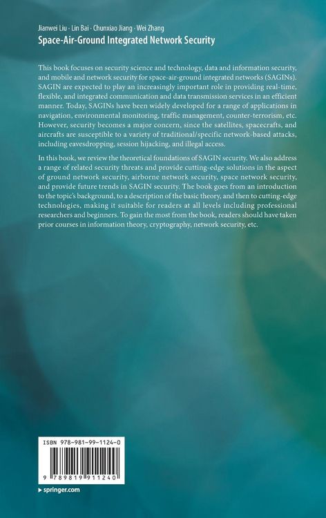 Produktbild: Space-Air-Ground Integrated Network Security