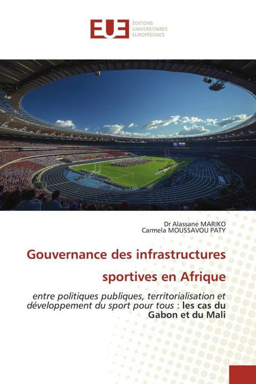 Produktbild: Gouvernance des infrastructures sportives en Afrique