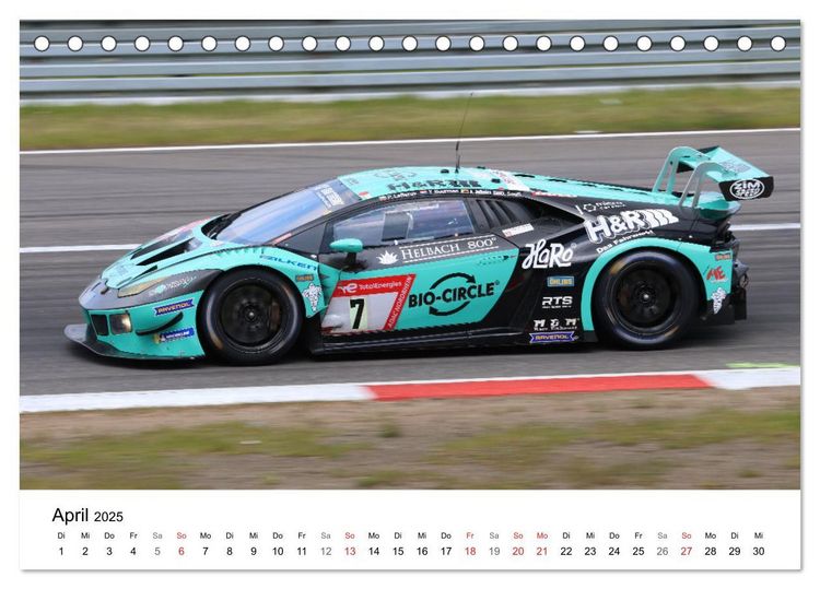Produktbild: Motorsport aus Sant&rsquo;Agata (Tischkalender 2025 DIN A5 quer), CALVENDO Monatskalender