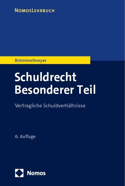 Bild vom Artikel Schuldrecht Besonderer Teil vom Autor Christoph Brömmelmeyer