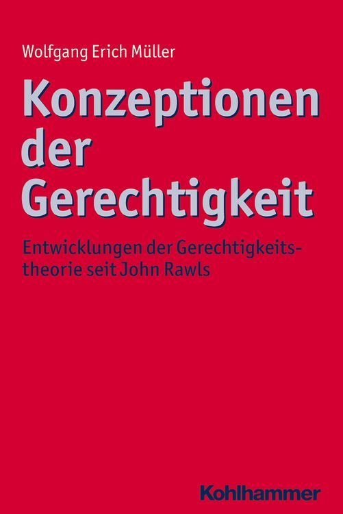 Produktbild: Konzeptionen der Gerechtigkeit